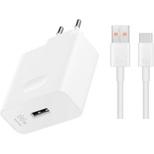 Honor HN-200330E00 66W - USB-A / C SuperCharge Power Adapter 2 avec Cable Blister